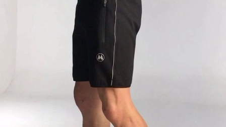 Pantalones cortos de motorista de gimnasio para correr personalizados de entrenamiento atlético para hombres